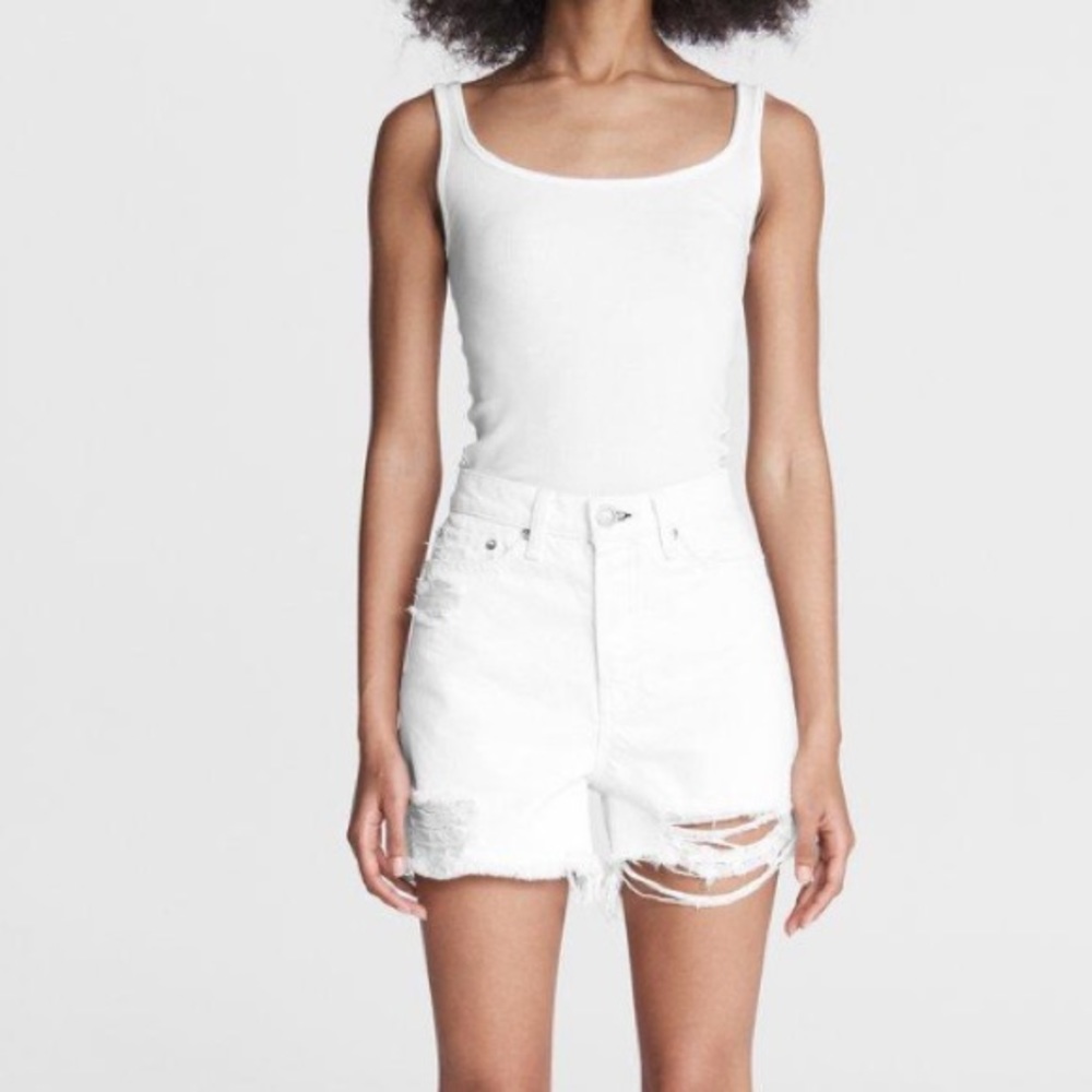💙Maya High-Rise Shorty Short - Summer Rag‎ & Bone💙